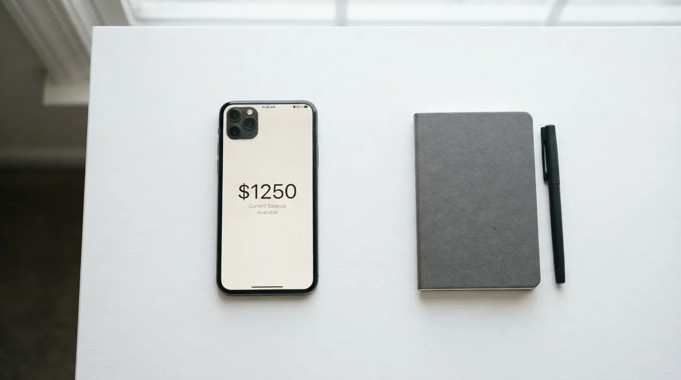 A phone showing a stablecoin transfer screen